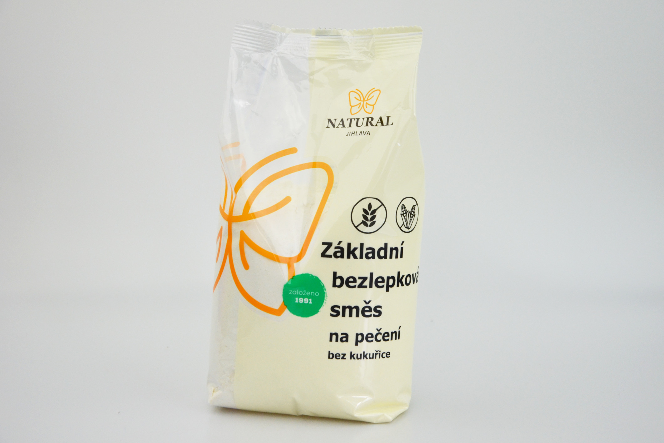 Základní bezlepková směs bez kukuřice na pečení - Natural 500g