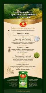 Basmati rýže Supreme Gold - 5kg