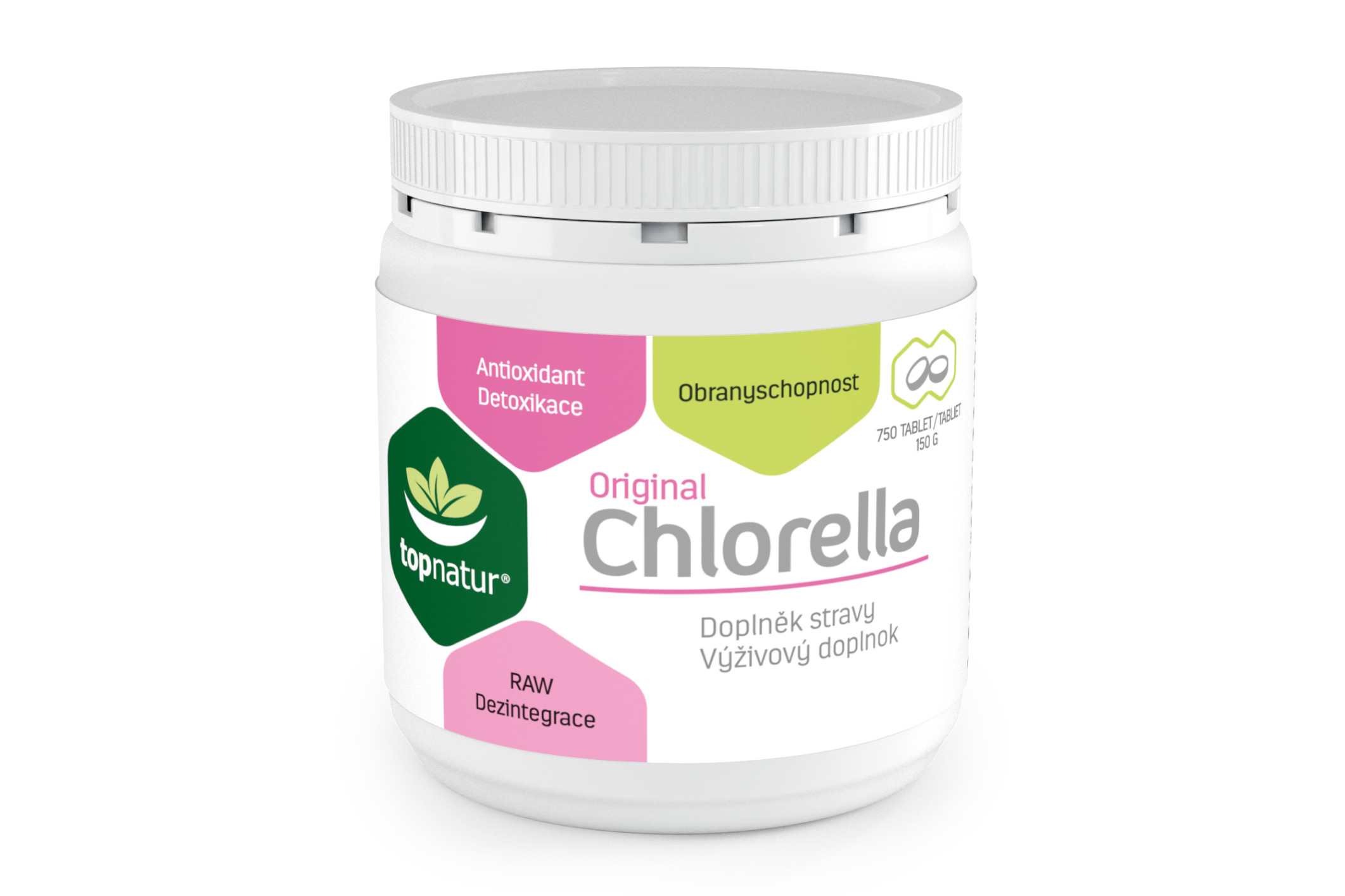 Chlorella 750 tablet - Topnatur 150g