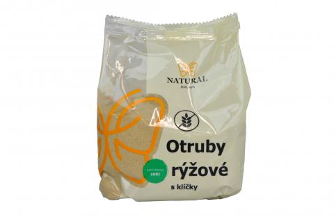 Otruby rýžové s klíčky - Natural 250g