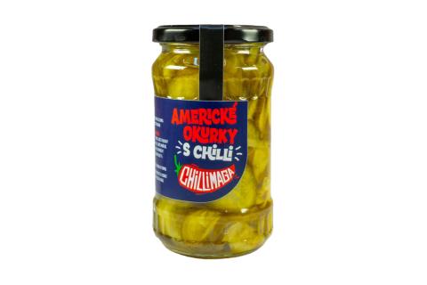 Americké okurky chilli (pálivost 3/5) - Chillimaga 350g