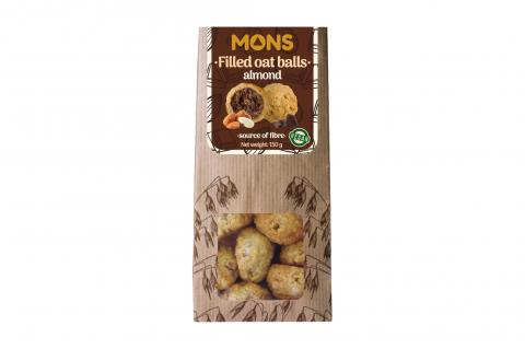 Plněné ovesné kuličky s mandlemi - VEGAN - Mons 150g