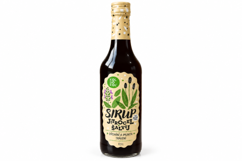 Sirup Jitrocel a šalvěj  - Koldokol 500ml