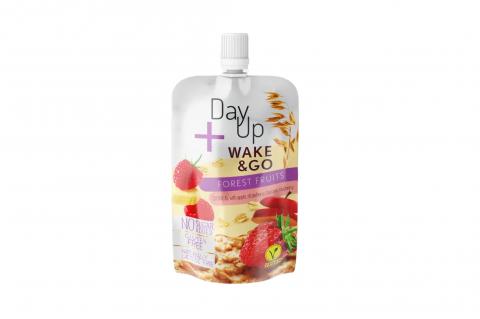 Kapsička WAKE&GO lesní ovoce bez přidaného cukru, lepku a laktózy - VEGAN - Day Up 120g