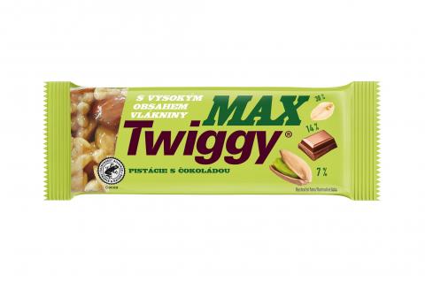 Tyčinka MAX pistácie s čokoládou - Twiggy 35g