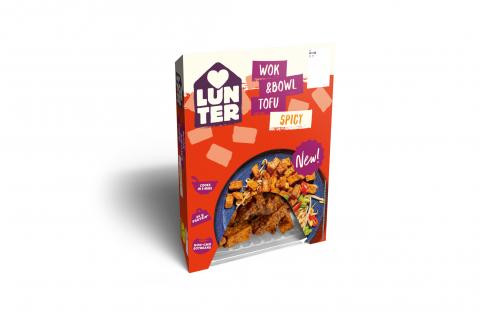 Tofu kousky v marinádě, pikantní - HOTOVKA - Lunter 160g