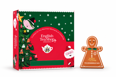 Vánoční pyramidky Perníček BIO - English Tea Shop 30x2g