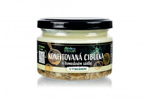 Konfitovaná cibulka s TYMIÁNEM - The Pelikans 200g