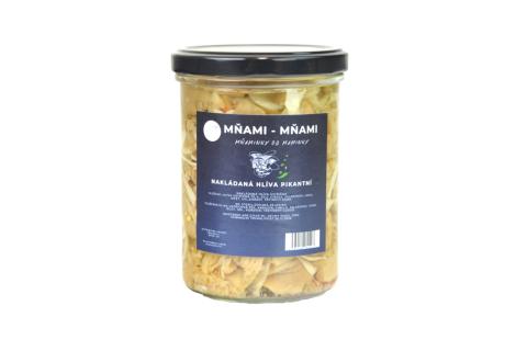 Nakládaná hlíva PIKANTNÍ - VEGAN - Mňami Mňami 400g