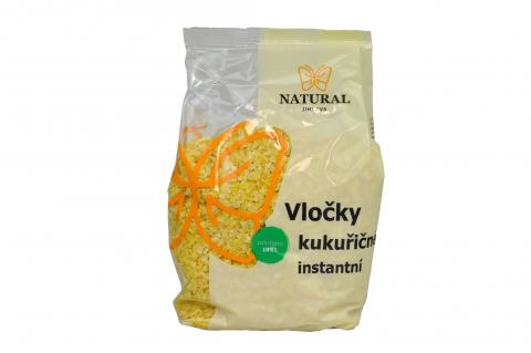 Vločky kukuřičné instantní - Natural 300g
