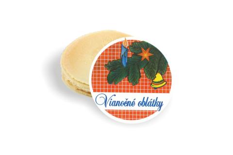 Vánoční oplatky - trvanlivé pečivo 55g