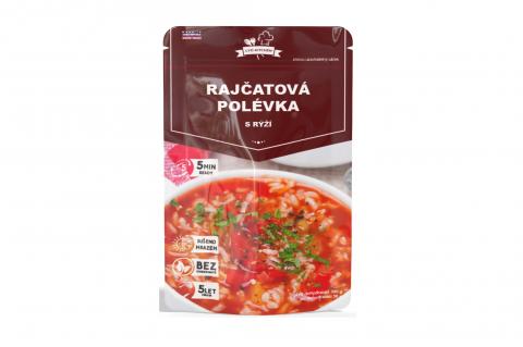 Rajčatová polévka s rýží sušená mrazem - FREEZE DRY COMPANY 50g