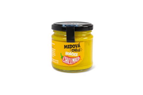 Hořčice medová s chilli (pálivost 2/5) - Chillimaga 200g