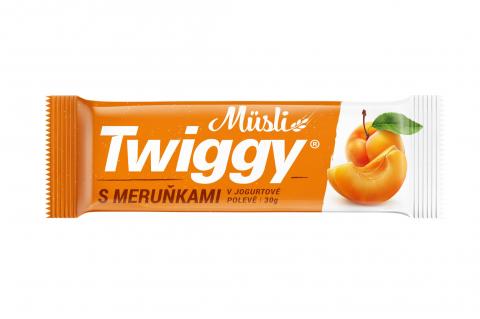 Müsli tyčinka s meruňkami v jogurtu - Twiggy 30g