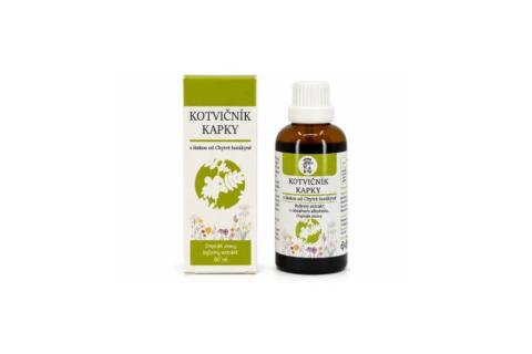 Kapky KOTVIČNÍK - Bylinářství U Chytré Horákyně 50ml