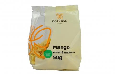 Mango sušené mrazem - Natural 50g