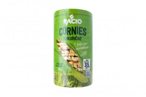Cornies se lněným semínkem - Racio 115g