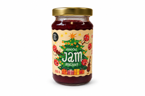 JAM Vánoční rybízový BIO - Koldokol 230g