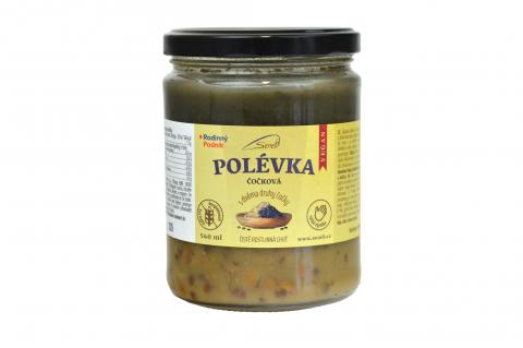 Polévka čočková - VEGAN - Seneb 540ml