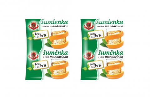 Šuměnka MANDARINKA bez cukru - Herbex 2x6g