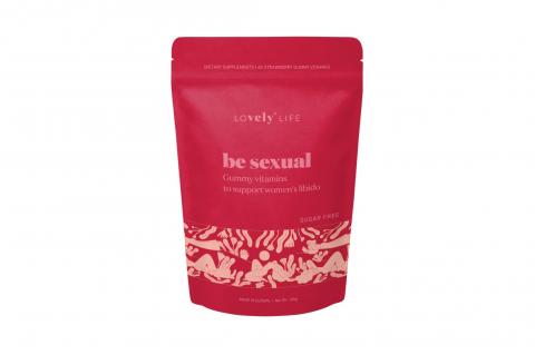 Vitamíny pro podporu ženského libida "be sexual" bez cukru - výživový doplněk se sladidlem - LoVely Life 180g