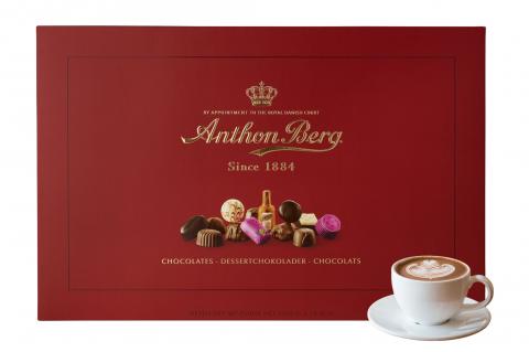 Luxusní bonboniéra Diplomat - Anton Berg 1000g