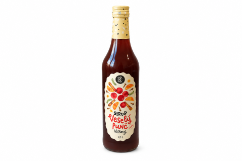 Sirup Veselý punč VIŠŇOVÝ - Koldokol 500ml