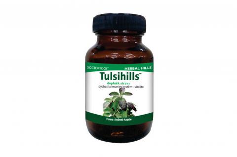 Tulsihills - doplněk stravy - Herbal Hills 60 veg. kapslí (dýchací a imunitní systém - vitalita)