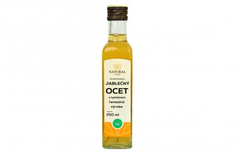 Jablečný ocet s tymiánem 5% - Natural 250ml