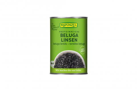 Černá čočka beluga BIO - Rapunzel 400g