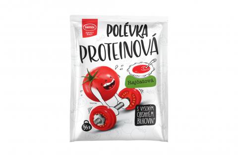 Proteinová polévka rajčatová s collagenem - Semix 55g