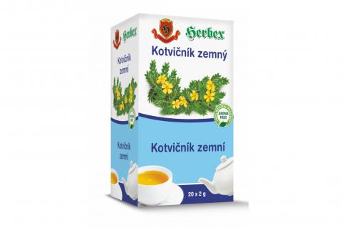 Čaj Kotvičník zemní - Herbex 20x2g