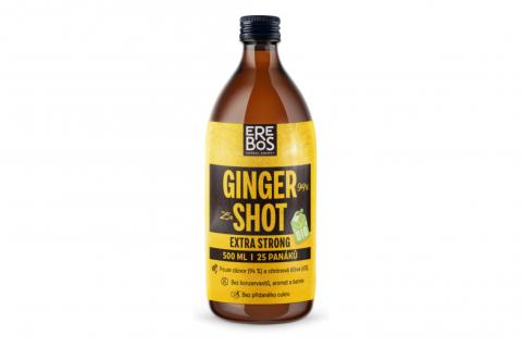 Erebos Ginger Shot 94% 500ml BIO 