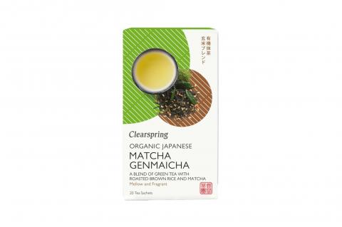 Čaj Matcha Genmaicha BIO - Clearspring 20x1,8g