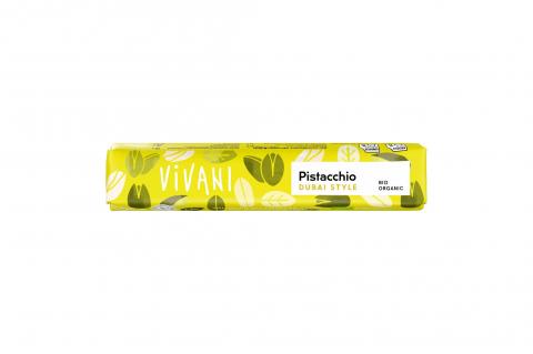 Čokoláda pistáciová Dubai style BIO - 40g Vivani