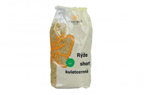 Rýže kulatozrnná short - Natural 1000g