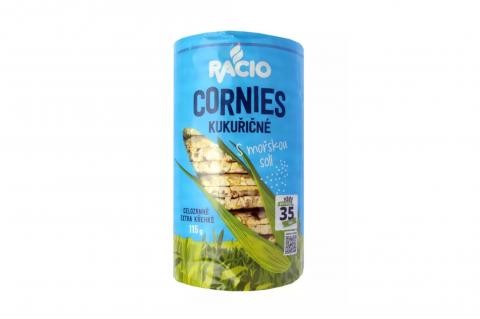 Cornies s mořskou solí - Racio 115g