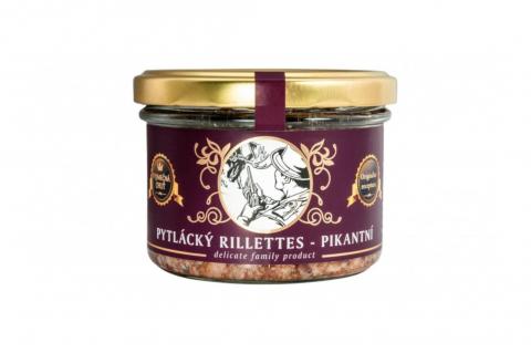 Pytlácký rillettes - pikant - NaturaBohemica 180g