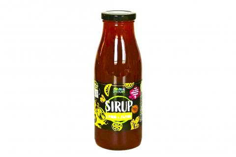 Sirup citron - zázvor s třtinovým cukrem - The Pelikans 500ml
