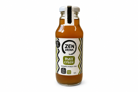 ZEN Drink MATÉ CITRÓN - Koldokol 300ml