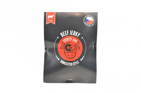 Sušené HOVĚZÍ maso - Worcestr -  Jimmy's Food 25g