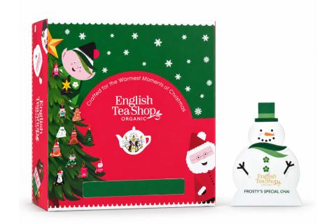 Vánoční pyramidky Speciální Chai pana Mrazíka BIO - English Tea Shop 30x2g