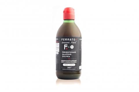 Fermentovaná salátová zálivka - KAMPOTSKÝ PEPŘ - Fermato 340ml