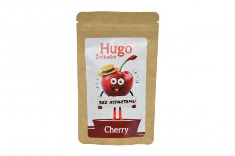 Žvýkačky Cherry bez aspartamu - Hugo 9g