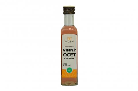 Vinný ocet červený 6% - Natural 250ml