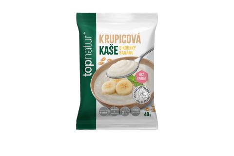 Kaše KRUPICOVÁ s kousky BANÁNU - Topnatur 40g