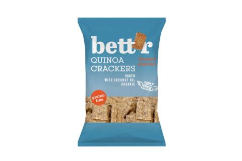 Quinoa krekry - uzená paprika BIO - Bett'rs 100g