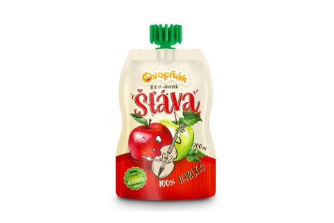 100% šťáva Ovocňák jablko 200ml 