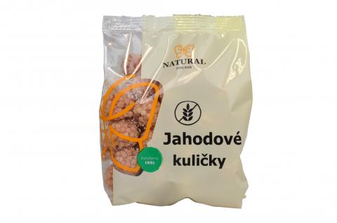 Jahodové kuličky bez lepku - Natural 150g