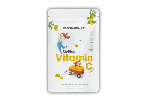 Bonbóny s vitamínem C pro děti 60 tablet - Health Labs Care 125g